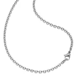 ZEEme Edelstahl-Ankerkette 3mm breit grau 45cm