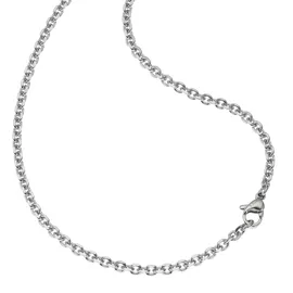 ZEEme Edelstahl-Ankerkette 3mm breit grau 45cm