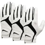 Nike Golf Handschuh Dura Feel - 3er Pack, weiss/schwarz