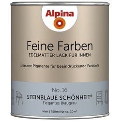 ALPINA Buntlack »Feine Farben«, 0,75 l, blaugrau