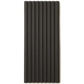 Onduline Bitumenwellplatte Base 200 x 85,5 cm 2,6 mm schwarz