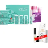 P-Beauty Cosmetic Accessories | Wimpernlifting Set, Starter Version + GRATIS VOLLARE Wimpernserum Kit Lash Lifting Set, Wimpernlaminierung, Wimpernlifting für Salon, Zuhause + Zubehör