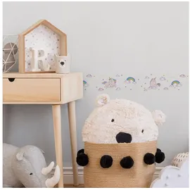 ascreation A.S. Creation Only Borders 5 x 0,13 m rosa weiß (369831)