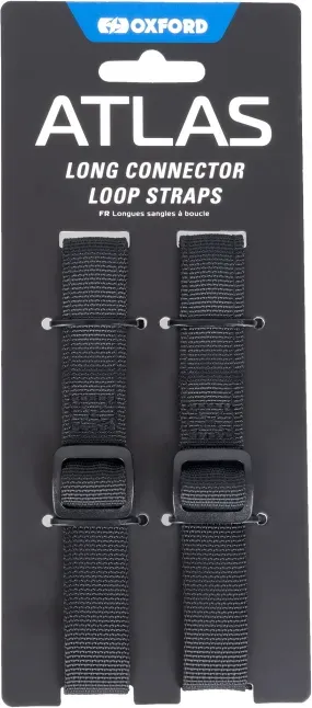 Oxford Atlas Advanced Long Connector, jeu de boucles - Noir