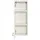 WELLTIME Hängeschrank WELLTIME "Porto", weiß, B:25cm H:64cm T:20cm, Holzwerkstoff, MDF, Schränke, Hängeschrank, Breite 25 cm, mit hochglänzenden Fronten