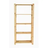 Proregal Holzregal Pinepeak HxBxT 170 x 80 x 38 cm, Freizeit, Heimwerken, Werkstatt