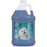 Bio-Groom - Super White Hundeshampoo - Für weißes und helles Fell - Aufhellendes Shampoo - Verleiht dem Fell Glanz - Mit Sojaprotein - 3.8 L