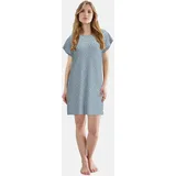 Tom Tailor Nachthemd mit Motiv Blau M (38)