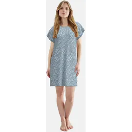 Tom Tailor Nachthemd mit Motiv Blau M (38)