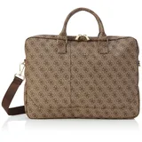 GUESS Laptoptasche, Tasche für 13'' bis 15'' Geräte, Abnehmbarer Schulterriemen, Universal Laptoptasche mit Multifunktionsinnentaschen, Logo-Innenfutter, GUCB154GB, bianco-XX-28