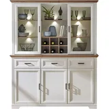 Innostyle Sideboard/Buffet 3-trg. Jasmin Dekor Braun Pinie