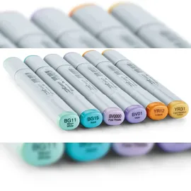 Copic Sketch Set Pale Pastels 6 Stück