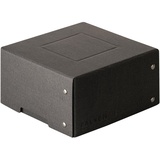 Falken PURE Box Black. Made in Germany. 85 mm hoch 150x150 mm. Aufbewahrungsbox mit Deckel aus stabilem Recycling-Karton Blauer Engel Vegan Geschenkbox Transportbox Schachtel Allzweckbox