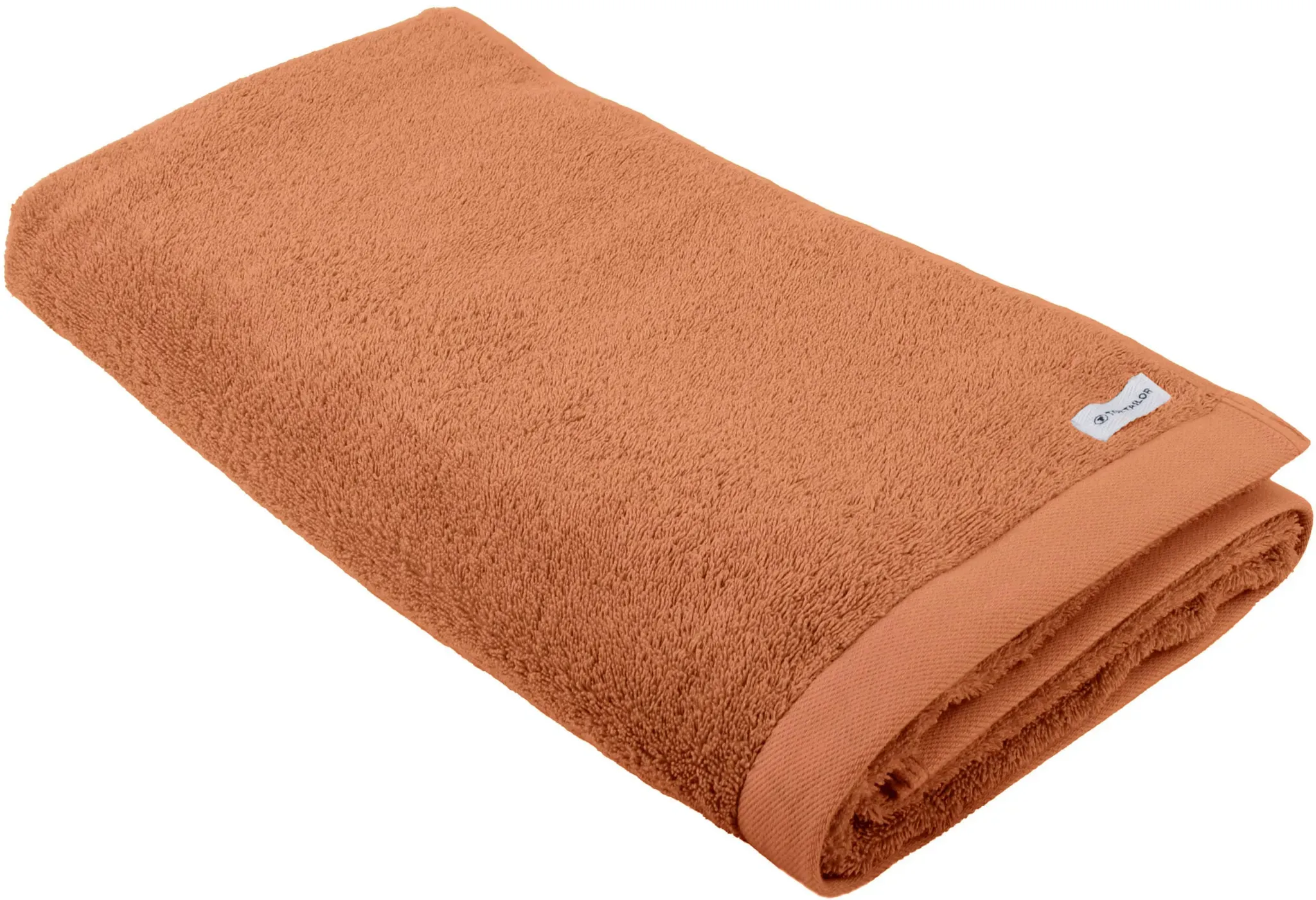 TOM TAILOR HOME Badetuch »Badetuch COLOR BATH«, (1 St., Badetuch 75 x 150 cm) TOM TAILOR HOME Dark Coral B/L: 80 cm x 200 cm