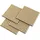 [neu.holz] Akustik-Wandpaneel Vang hell beige 4 St. 60 x 60 cm