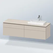 Duravit L-Cube Schrank mit Konsolenplatte, LC4871R91910000,