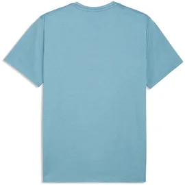 Puma TAD Essentials Heather Cat Tee blau L