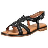 Regarde le ciel Sandalen in Schwarz | Gr.: 38