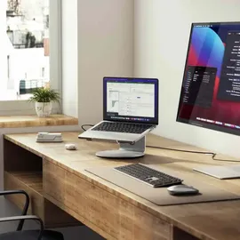 Alogic Elite 360 Laptop Stand Silver