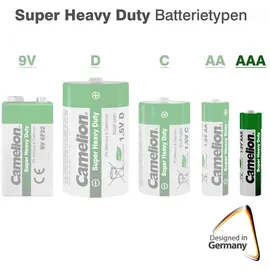 Camelion Super Heavy Duty AAA 550 mAh 8 St.