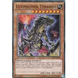 Konami - Ultimativer Tyranno - Common - DE - im Set mit Ultrapro Toploader - Yugioh Sammelkarte (1 Count)