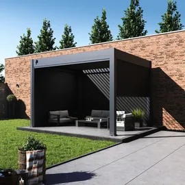 Paragon Seitenteil für Pergola Grand Tuscan 12 340 x 2,37 m Grau