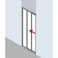 Kermi I2ST3080202AK Gleittür „IBIZA 2000 ST3 0800x