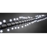 Konstsmide 3696-207 Mini-Lichterkette Außen netzbetrieben LED Kaltweiß Beleuchtete Länge: 6.32m