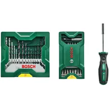 Bosch Mini X-Line Bit-Set 41-teilig Inkl. Bithalter-Schraubendreher