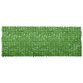 vidaXL Seitenmarkise 400 x 150 cm grün Polyethylen