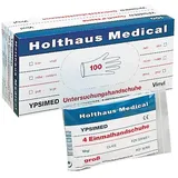 Holthaus Medical YPSIMED Vinylhandschuhe Einmalhandschuh Einweghandschuh, gepudert, Nachfüllpack 2 St/L