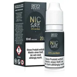 KTS Line - Black 10ml 20mg NicSalt Liquid by KTS