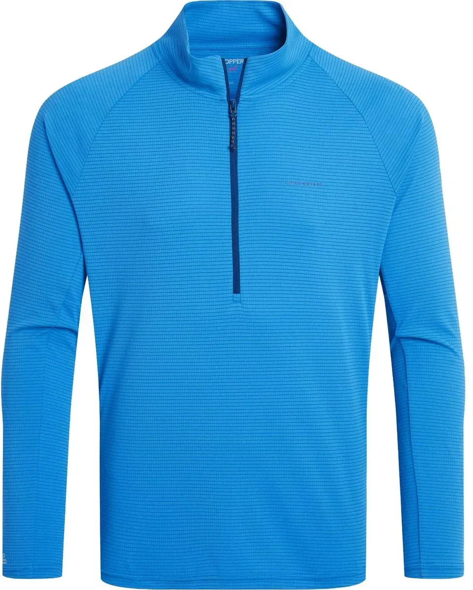 Craghoppers Nosilife Solarshield+ Half Zip Top azure sky (1EF) XL