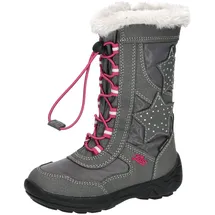 LICO Cathrin Schneestiefel Grau/Pink 38