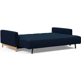 Innovation Living Schlafsofa Pyxis 3-Sitzer Polyester Blau