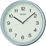 Seiko Clock Wanduhr analog Silber QHA008S