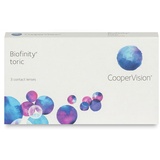CooperVision Biofinity 3 St. / 8.70 BC / 14.50 DIA / -3.75 DPT / -1.25 CYL / 150° AX