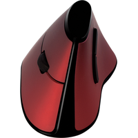 Logilink Wireless Ergonomische Vertikale Maus schwarz/rot (ID0159)