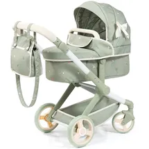 Bayer Xeo Kombi-Puppenwagen grün