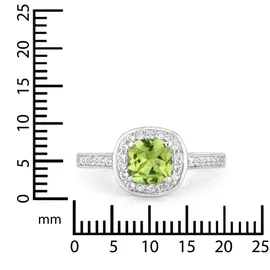 Rafaela Donata Ring limette | Silber 52