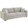 Jockenhöfer Schlafsofa JOCKENHÖFER GRUPPE "Micha, B: 237 cm, Liegefl. 155x197 cm", grau (grau, beige 426, 17), B:237cm T:104cm, Korpus: 100% Polyester;Kissen: 100% Polyester, Sofas, Schlafsofa, mit Bettfunktion, Bettkasten & Zierkissen