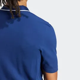 adidas Essentials Small Logo Piqué dunkelblau/weiß L