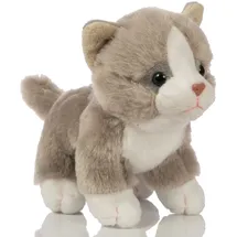 Uni-Toys Katzen-Baby 13 cm Grau