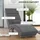 Homcom Massagesessel mit Fernbedienung Polyester 168 x 84 x 56 cm Grau