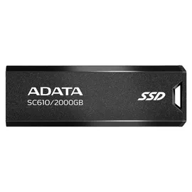 A-Data SC610 2 TB USB 3.2 Gen 2 Schwarz