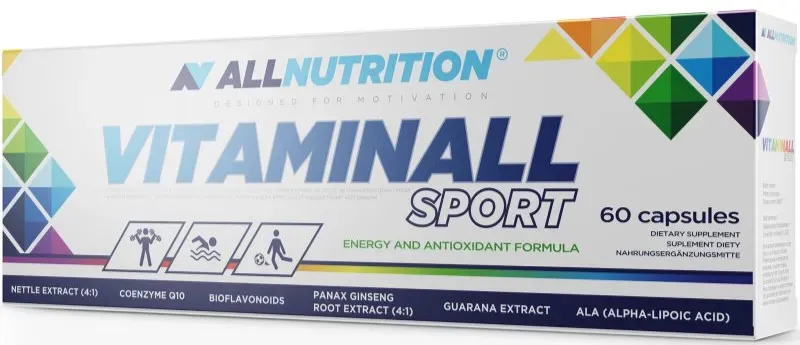 Allnutrition VitaminAll Sport Förderung der richtigen Funktion des Organismus 60 KAP