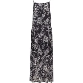 Kaffe Kleid Blusenkleid Schwarz/Weiß 42