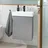 Waschbeckenunterschrank Anschlag rechts 41 x 55 cm Glossy Grey