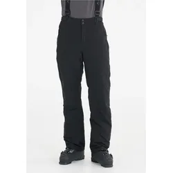 Skihose WHISTLER "Portivo", Herren, Gr. S, US-Größen, schwarz, 100% Polyester, unifarben, casual, lang, Hosen, mit zahlreichen Anpassungsmöglichkeiten