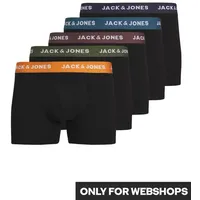 Jack & Jones Trunk JACOLIVER SOLID TRUNKS 5 PACK (Packung, 5-St) schwarz XXL